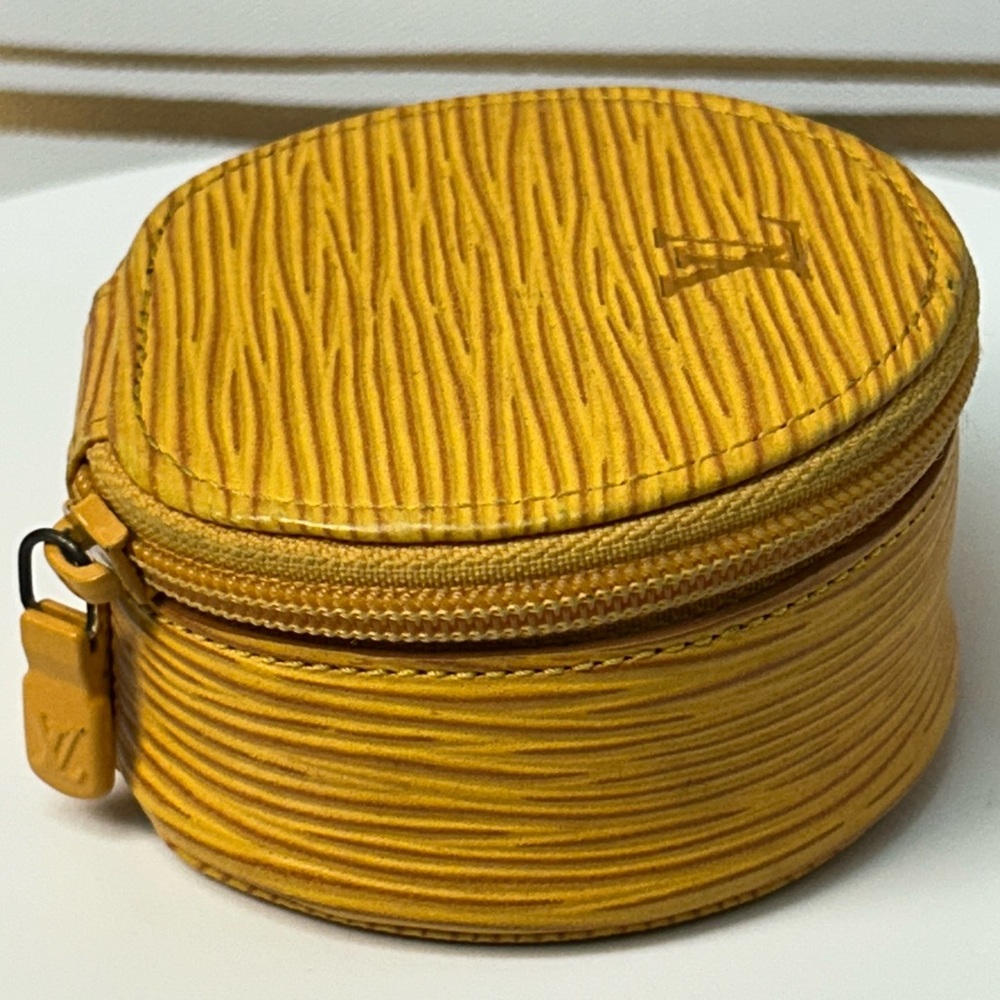 LOUIS VUITTON Epi Ecrin Bijoux Leather Jewelry Travel Case ππ - Picture 8 of 17